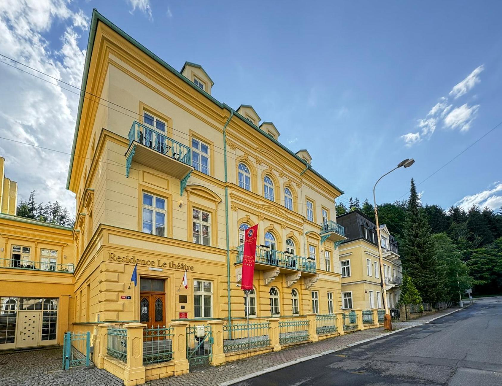 Residence Le Theatre Mariánské Lázně Exterior foto